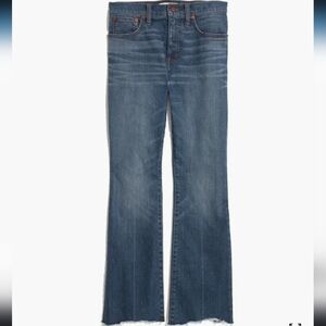 Madwell Cali Demi Boot Deconstructed Hem Jeans